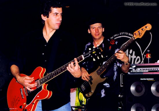 David Grissom and Tommy Shannon of Storyville at The Satellite Lounge, Houston, Texas