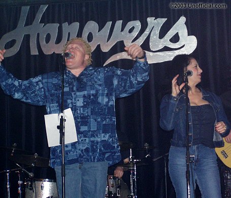Malford Milligan and Natalie Zoe at Hanover's Draught Haus, Pflugerville, Texas