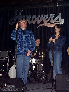 Malford Milligan and Natalie Zoe at Hanover's Draught Haus, Pflugerville, Texas