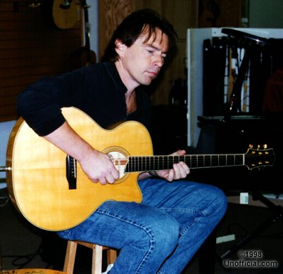 Dave Sebree at Strait Music North, Austin, Texas