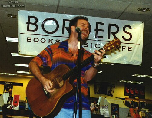 Monte Montgomery at Borders Books and Records, Austin, Texas