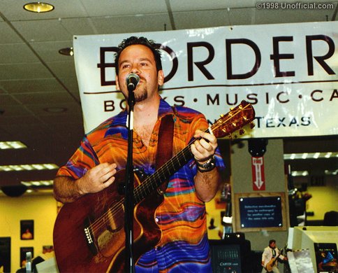 Monte Montgomery at Borders Books and Records, Austin, Texas