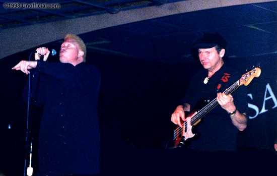 Malford Milligan and Tommy Shannon of Storyville at Dessau Music Hall, Pflugerville, Texas