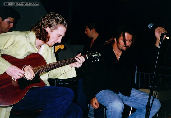 Johnny and Rhett Moeller of The Holy Moellers at The Iron Cactus, Austin, Texas