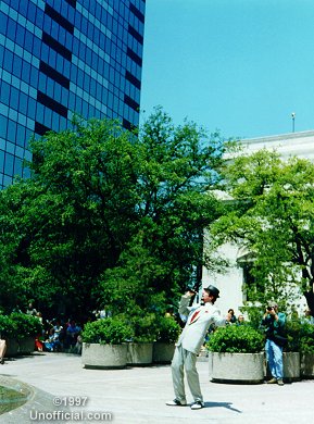 Mr. Fabulous in downtown Austin, Texas