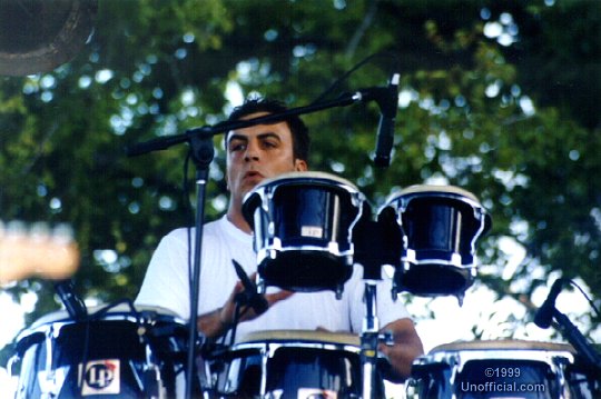 Diego Simmons of Vall&eacute;jo at Celis Hot Rocks '99, Waterloo Park, Austin, Texas