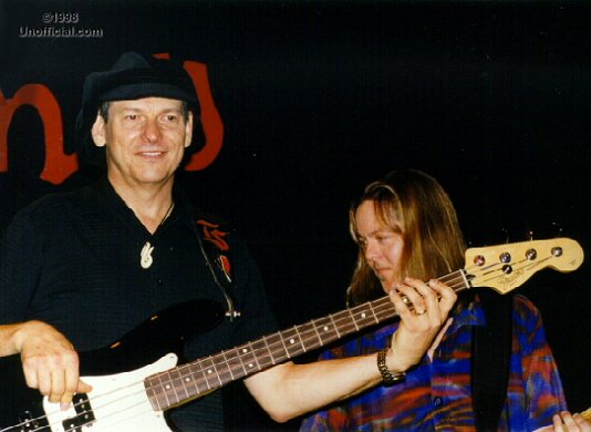Tommy Shannon and David Holt of Storyville at Antone's, Austin, Texas