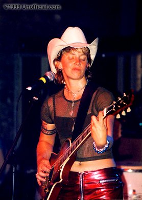 Patrice Pike of Sister 7 at Steamboat 1874 on Sixth Street, Austin, Texas