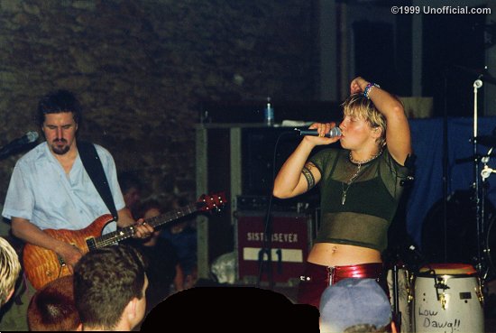 Wayne Sutton and Patrice Pike of Sister 7 at Steamboat 1874 on Sixth Street, Austin, Texas