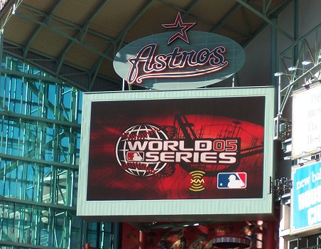 2005 World Series at Minute Maid Park in Houston, Texas
