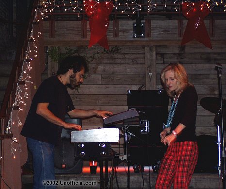 Cole El-Selah and Beth Black of the Beth Black Band at Cedar Street, Austin, Texas