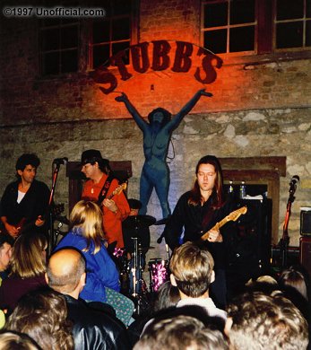David Grissom, Tommy Shannon and David Holt of Storyville at Stubb's BBQ, Austin Texas