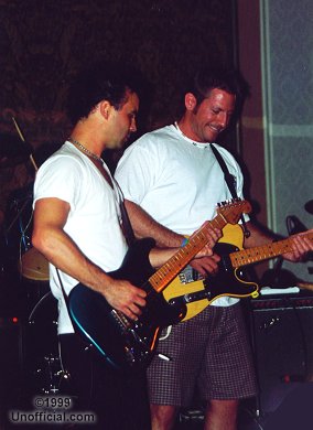 Bruce Castleberry (of Vall&eacute;jo) and John Lockhart at the Westin Maui Hotel, Ka'anapali, Maui, Hawaii