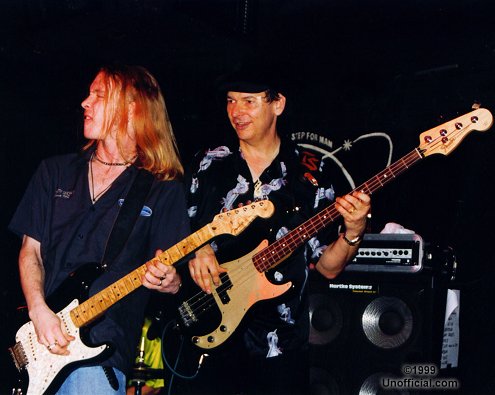 Kenny Wayne Shepherd with Tommy Shannon of Storyville at The Satellite Lounge, Houston, Texas