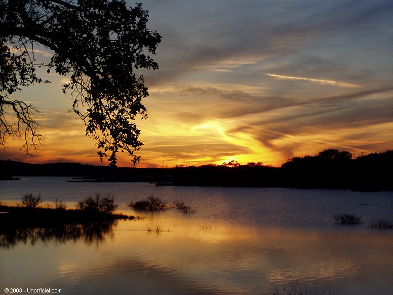 Lake Travis Sunset, Cypress Creek Park, Lake Travis, Texas