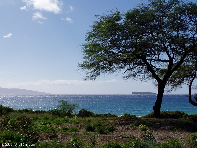 Ma'alaea Bay from Makena, Maui, Hawai'i