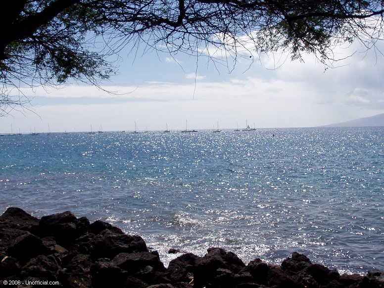 Lahaina Roadstead and the Au'au Channel, Lahaina, Maui, Hawaii