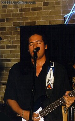 Mato Nanji of Indigenous at Austin Blues, Austin, Texas