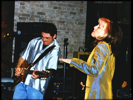 David Abeyta and Beth Black at Speakeasy, Austin, Texas