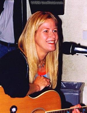 Trish Murphy at a local radio station, Austin, Texas