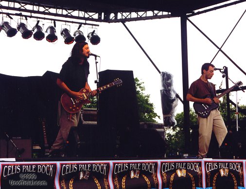 Michael McLellan and Kevin Dodds of Steamroller at Mother Earth Fest '99, Celis Brewery, Austin, Texas