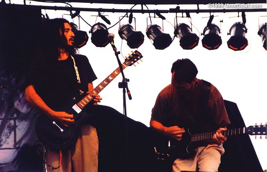 Michael McLellan and Kevin Dodds of Steamroller at Mother Earth Fest '99, Celis Brewery, Austin Texas
