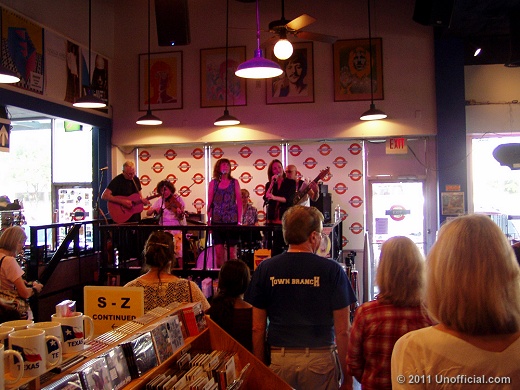 Greezy Wheels at the Gone Greezy CD Release Party at Waterloo Records, Austin, Texas