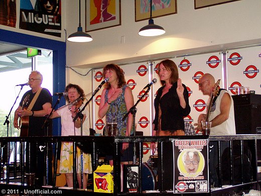 Greezy Wheels at the Gone Greezy CD Release Party at Waterloo Records, Austin, Texas