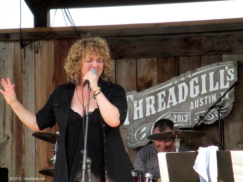 Lisa Tingle of Black Pearl at the Steamboat Reunion at Threadgill's World Headquarters, Austin, Texas