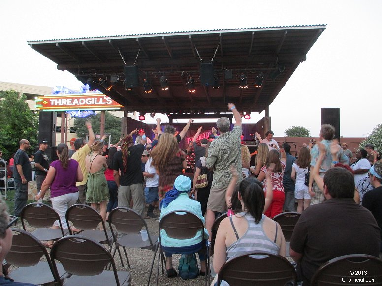 Vall&eacute;jo onstage at the Steamboat Reunion at Threadgill's World Headquarters, Austin, Texas
