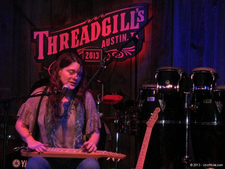 Carolyn Wonderland at the Steamboat Reunion at Threadgill's World Headquarters, Austin, Texas