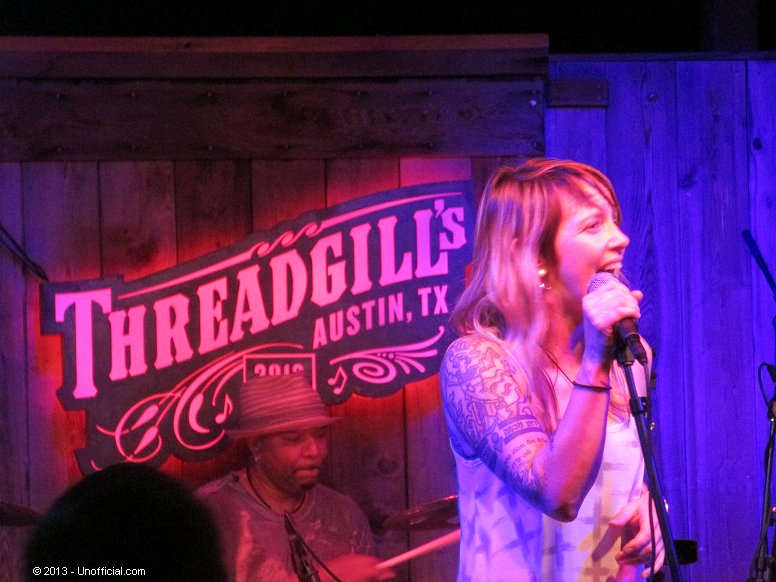 Patrice Pike of Sister 7 at the Steamboat Reunion at Threadgill's World Headquarters, Austin, Texas