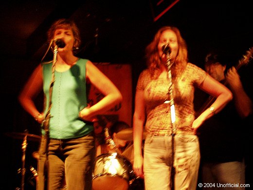 Lissa Hattersley and Penny Jo Pullus of Greezy Wheels at The Saxon Pub, Austin, Texas