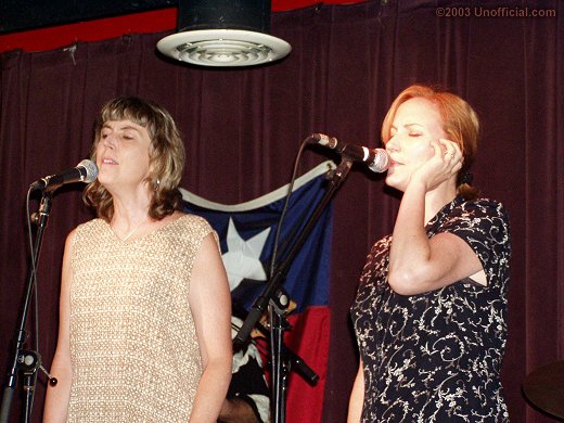Lissa Hattersley and Penny Jo Pullus of Greezy Wheels at Jovita's Restaurant� y Cantina, Austin, Texas