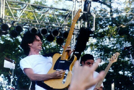 A.J. Vall&eacute;jo and Omar Vall&eacute;jo of Vall&eacute;jo at Celis Hot Rocks '99, Waterloo Park, Austin, Texas