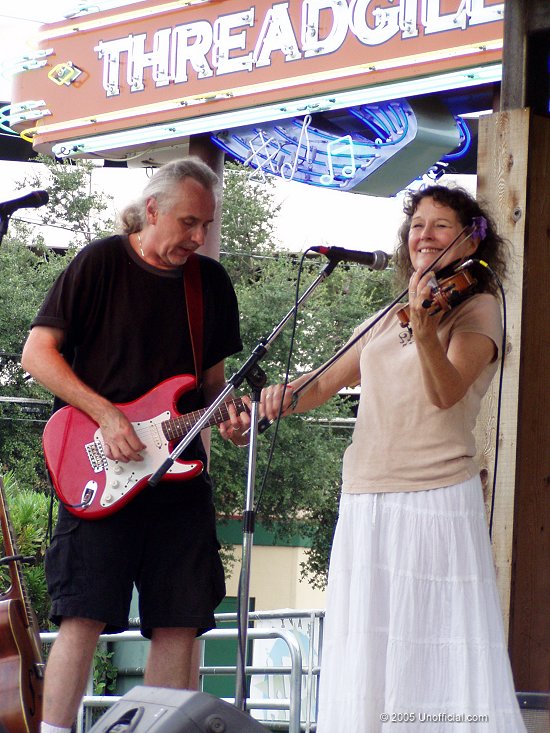 Cleve and Sweet Mary Hattersley of Greezy Wheels at Threadgills World Headquarters