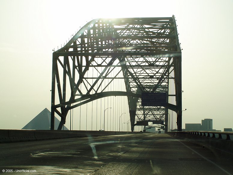 Mississippi River Bridge at Memphis, Tennessee