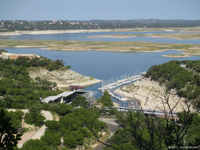 Marshall Ford Marina and Lake Travis, Texas