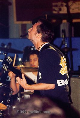Kevin Dodds of Steamroller at Steamboat 1874 on Sixth Street, Austin, Texas