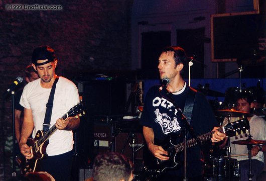Michael McClellan and Kevin Dodds of Steamroller at Steamboat 1874 on Sixth Street, Austin, Texas