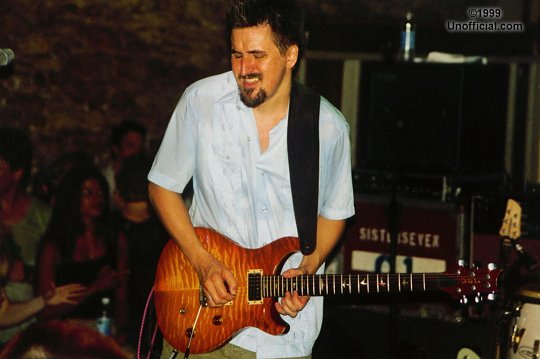 Wayne Sutton of Sister Seven at Steamboat 1874 on Sixth Street, Austin, Texas