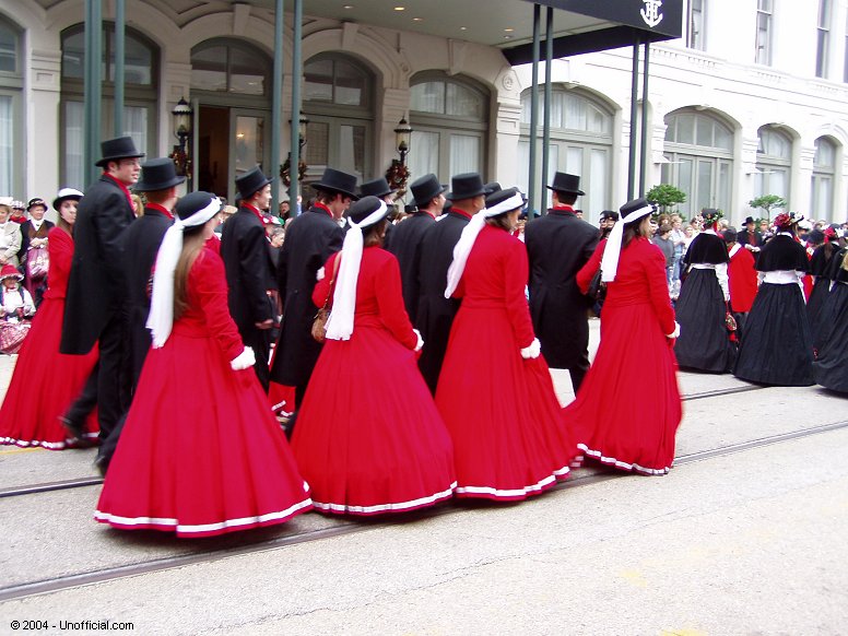 Dickens on the Strand Parade in Galveston, Texas