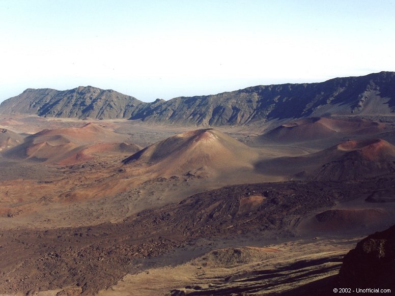 Haleakala Volcano Crater, Maui, Hawai'i