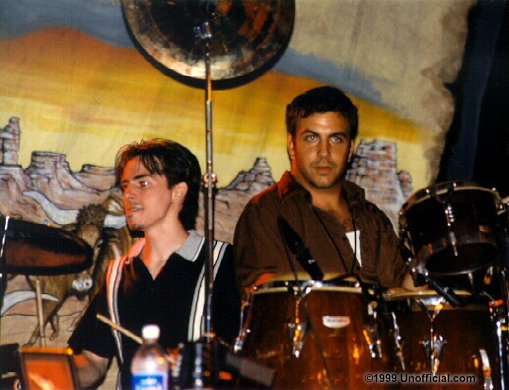 Alex Vall&eacute;jo and Diego Simmons of Vall&eacute;jo at The Great Tastes of Austin '98, Celis Brewery, Austin, Texas