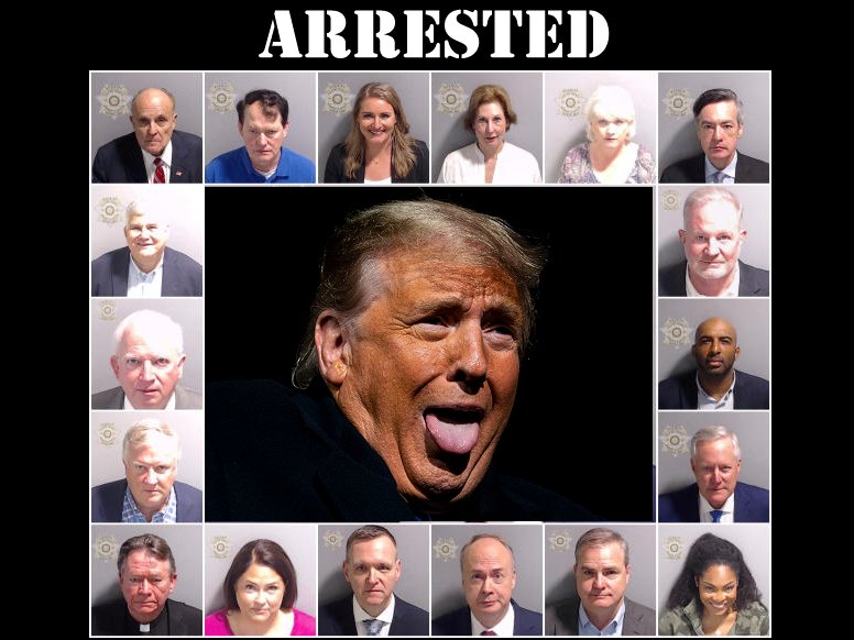 Donald Trump and his Gaog of 18