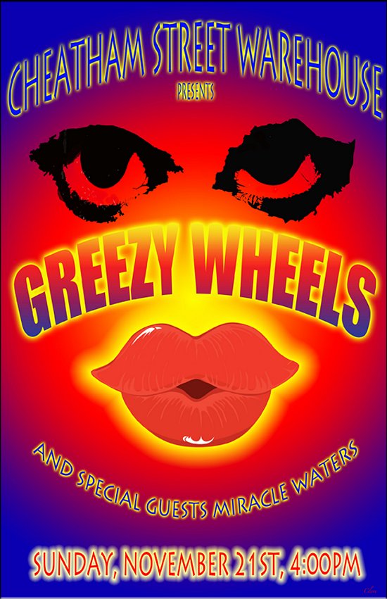 See dem ol' Greezy Wheels at Cheatham Street Warehouse in San Marcos this Sunday, November 21 at 4:00pm