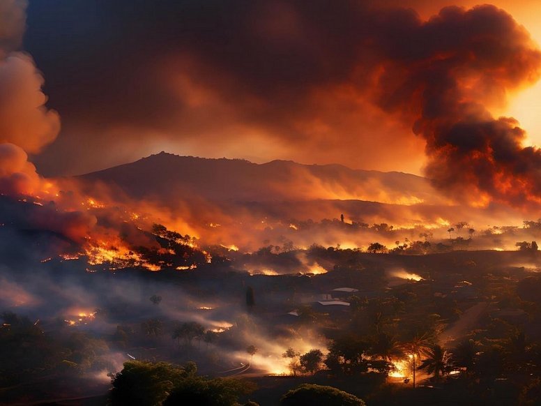 Maui On Fire