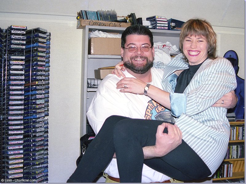 Jeff Gish and Sara Hickman at KLBJ-FM, Austin, Texas