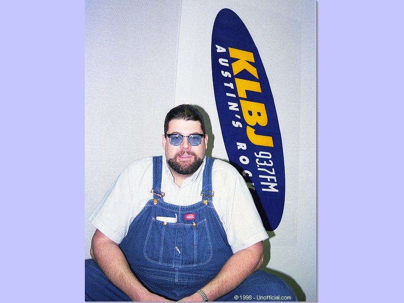 Jeff 'Yetti' Gish at KLBJ-FM in Austin, Texas